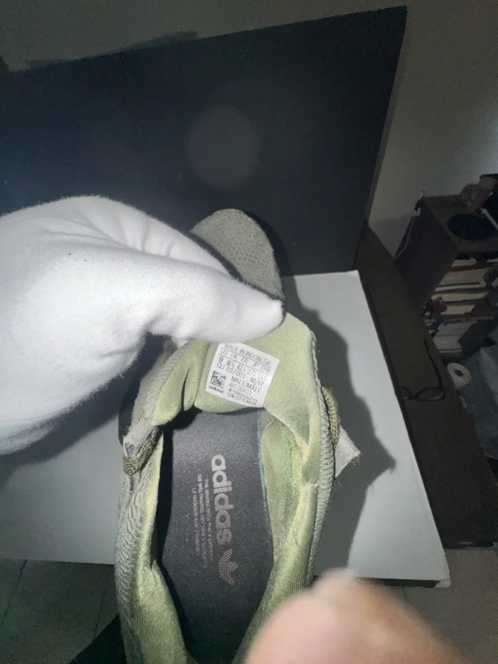 adidas sneaker olive